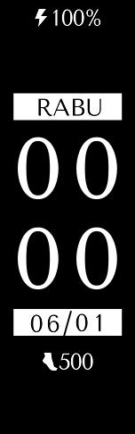 Xiaomi Mi Band 6 手表表盘