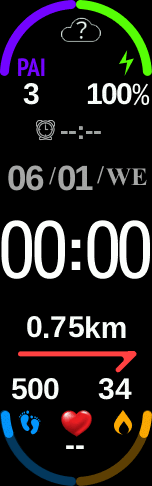 Xiaomi Mi Band 6 手表表盘