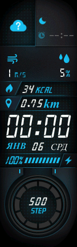 Xiaomi Mi Band 6 手表表盘