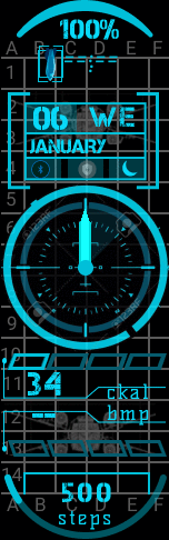 Xiaomi Mi Band 6 手表表盘