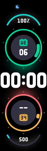 Xiaomi Mi Band 6 手表表盘