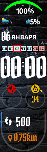 Xiaomi Mi Band 6 手表表盘