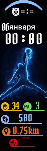 Xiaomi Mi Band 6 手表表盘