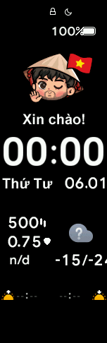 Xiaomi Mi Band 6 手表表盘