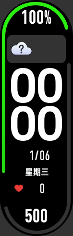 Xiaomi Mi Band 6 手表表盘