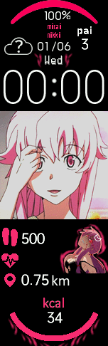 Xiaomi Mi Band 6 手表表盘