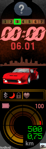 Xiaomi Mi Band 6 手表表盘