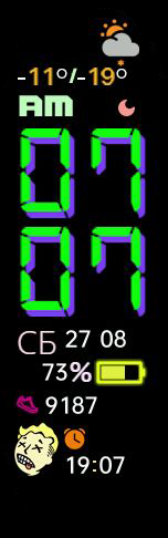 Xiaomi Mi Band 6 手表表盘