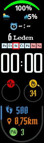 Xiaomi Mi Band 6 手表表盘