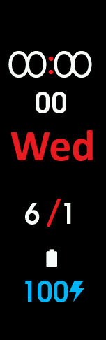 Xiaomi Mi Band 6 手表表盘