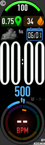 Xiaomi Mi Band 6 手表表盘