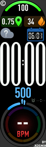 Xiaomi Mi Band 6 手表表盘