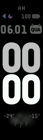 Xiaomi Mi Band 6 手表表盘