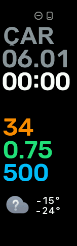 Xiaomi Mi Band 6 手表表盘