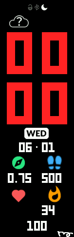 Xiaomi Mi Band 6 手表表盘