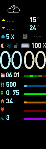 Xiaomi Mi Band 6 手表表盘