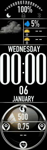 Xiaomi Mi Band 6 手表表盘