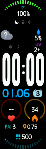 Xiaomi Mi Band 6 手表表盘