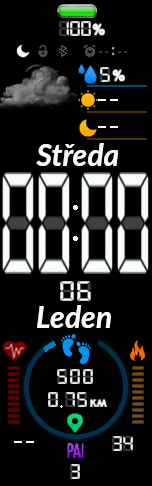 Xiaomi Mi Band 6 手表表盘