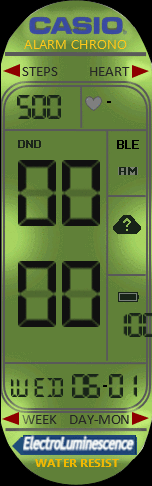 Xiaomi Mi Band 6 手表表盘