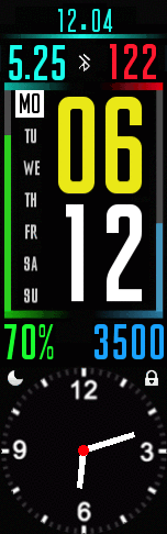 Xiaomi Mi Band 6 手表表盘