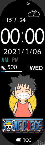 Xiaomi Mi Band 6 手表表盘