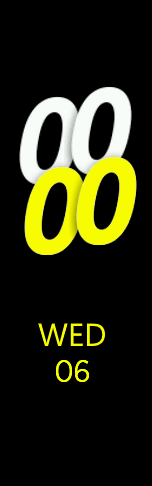 Xiaomi Mi Band 6 手表表盘