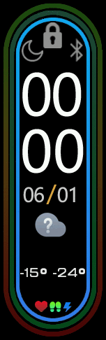 Xiaomi Mi Band 6 手表表盘