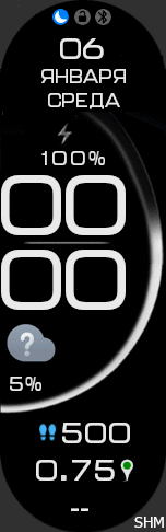 Xiaomi Mi Band 6 手表表盘