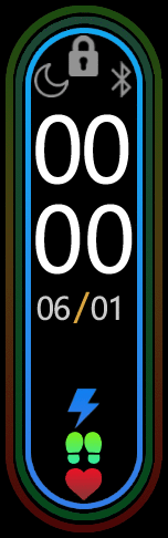 Xiaomi Mi Band 6 手表表盘