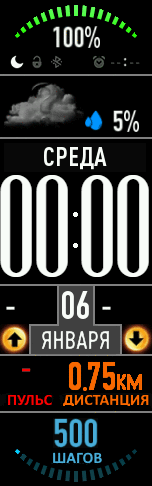 Xiaomi Mi Band 6 手表表盘