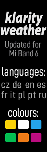Xiaomi Mi Band 6 手表表盘