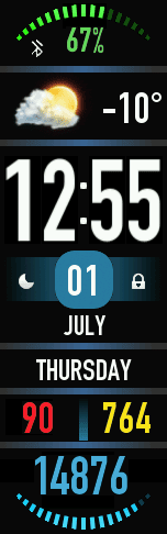 Xiaomi Mi Band 6 手表表盘