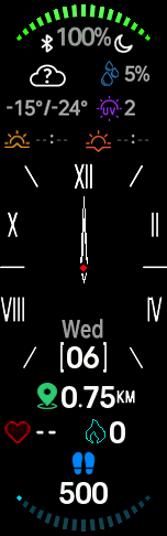 Xiaomi Mi Band 6 手表表盘