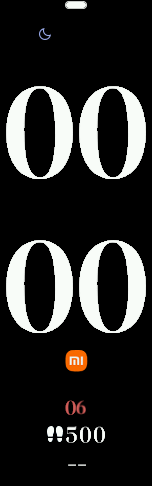 Xiaomi Mi Band 6 手表表盘