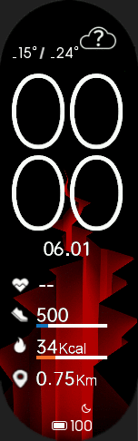 Xiaomi Mi Band 6 手表表盘