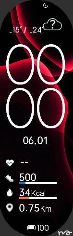 Xiaomi Mi Band 6 手表表盘