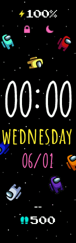 Xiaomi Mi Band 6 手表表盘