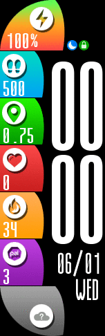 Xiaomi Mi Band 6 手表表盘