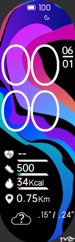 Xiaomi Mi Band 6 手表表盘