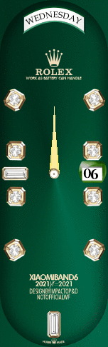 Xiaomi Mi Band 6 手表表盘