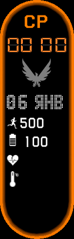 Xiaomi Mi Band 6 手表表盘