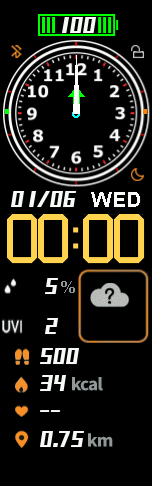 Xiaomi Mi Band 6 手表表盘