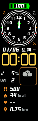 Xiaomi Mi Band 6 手表表盘