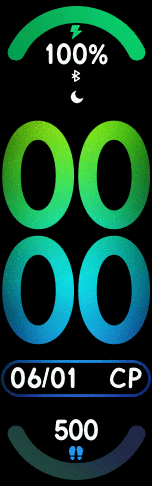 Xiaomi Mi Band 6 手表表盘