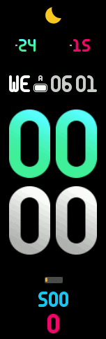 Xiaomi Mi Band 6 手表表盘