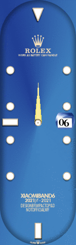 Xiaomi Mi Band 6 手表表盘