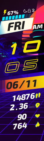 Xiaomi Mi Band 6 手表表盘