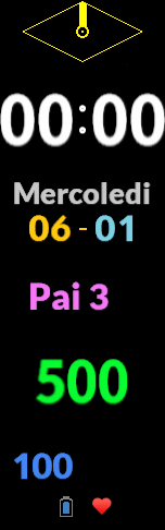 Xiaomi Mi Band 6 手表表盘