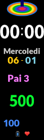 Xiaomi Mi Band 6 手表表盘